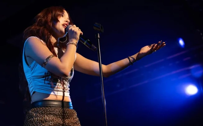 Carmen Sanchez lit up the stage at Lucky Strike Hollywood